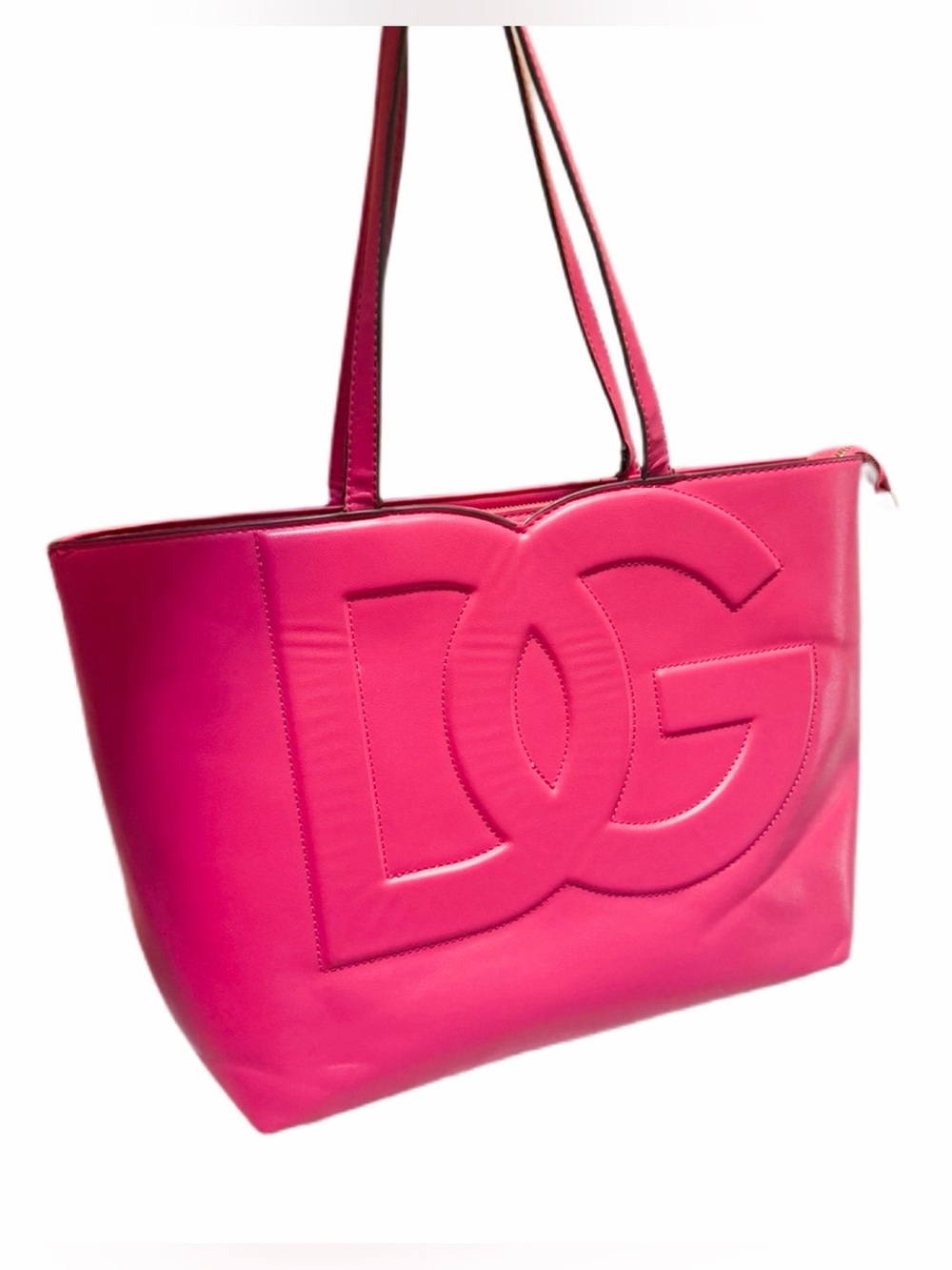 Authentic Dolce and Gabbana Large Calfskin Leather Tote , good condition, LDSale